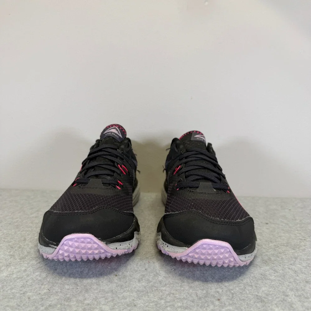 Nike Juniper Trail Running Shoes Womens Size 8.5 Black Pink Purple CW3809-014